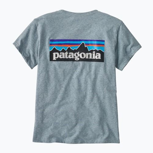 Футболка жіноча Patagonia P-6 Logo Responsibili-Tee thermal blue
