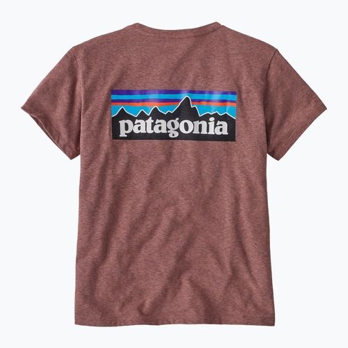 Футболка жіноча Patagonia P-6 Logo Responsibili-Tee dulse mauve