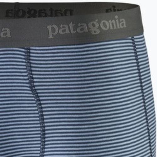 Чоловічі труси-боксери Patagonia Essential Boxer Briefs 3" в смужку / новий темно-синій