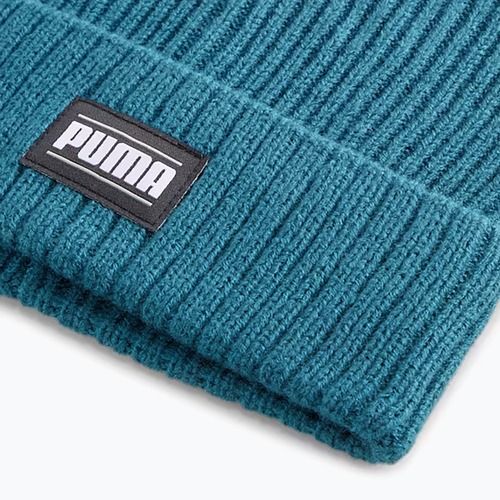 Шапка зимова PUMA Ribbed Classic Cuff cold green
