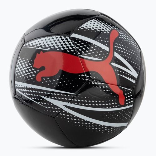 М'яч футбольний PUMA Attacanto Graphic puma black/puma white/puma red розмір 4