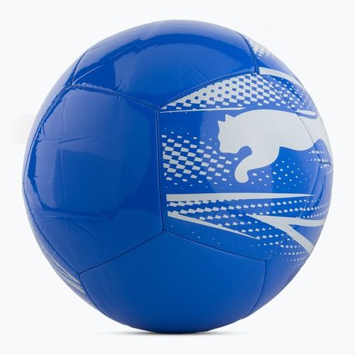 М'яч футбольний PUMA Attacanto Graphic puma white/bluemazing розмір 5