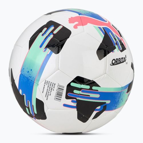 Футбольні кросівки PUMA Orbita 6 MS білий/синій/електрична м'ята розмір 5