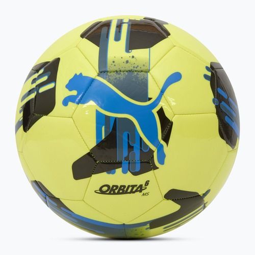 Футбольні кросівки PUMA Orbit 6 MS білий/шипуче-яблуко розмір 5