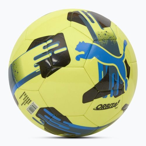 Футбольні кросівки PUMA Orbit 6 MS білий/шипуче-яблуко розмір 5