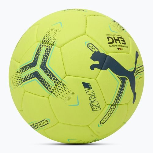 М'яч гандбольний PUMA Nova Match Pro fizzy apple/grey skies розмір 3