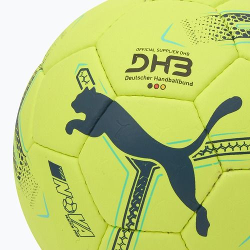 М'яч гандбольний PUMA Nova Match Pro fizzy apple/grey skies розмір 3