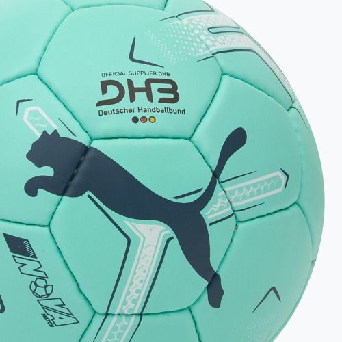 М'яч гандбольний PUMA Nova Match electric peppermint/grey skies/puma white розмір 3