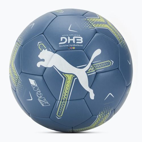 PUMA Nova Training синій горизонт / пума білий / шипуче яблуко гандбольні м'ячі розмір 3
