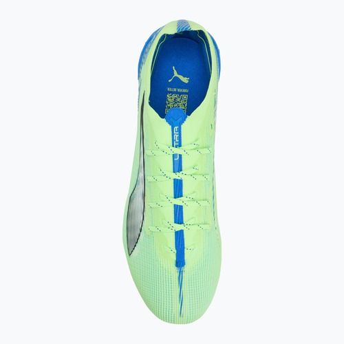 Кросівки футбольні PUMA Ultra 5 Ultimate FG fizzy apple/puma white