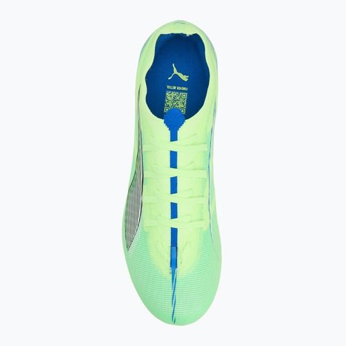 Кросівки футбольні PUMA Ultra 5 Match FG/AG fizzy apple/puma white