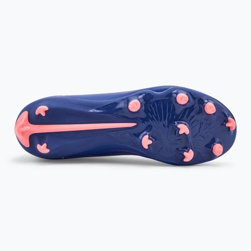 Кросівки футбольні дитячі PUMA Ultra 5 Play FG/AG Jr lapis lazuli/puma white/sunset glow