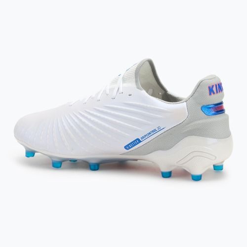 Кросівки футбольні PUMA King Ultimate FG/AG puma white/bluemazing/flat light grey/sunset glow