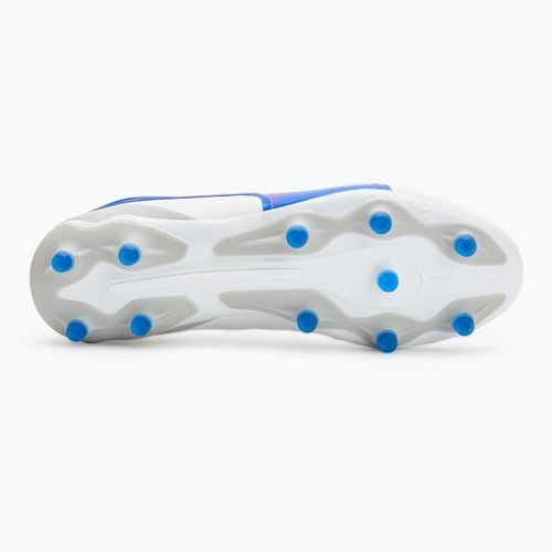 Кросівки футбольні PUMA King Match FG/AG puma white/bluemazing/flat light grey/sunset glow