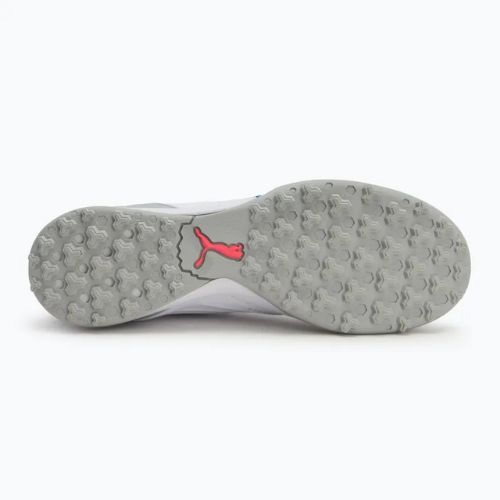 Кросівки футбольні PUMA King Pro TT puma white/bluemazing/flat light grey/sunset glow