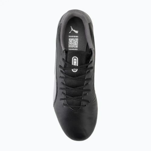 Кросівки футбольні чоловічі PUMA King Match MxSG puma black/puma white/cool dark gray