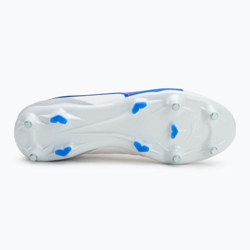 Кросівки футбольні чоловічі PUMA King Match MxSG puma white/bluemazing/flat light grey/sunset glow