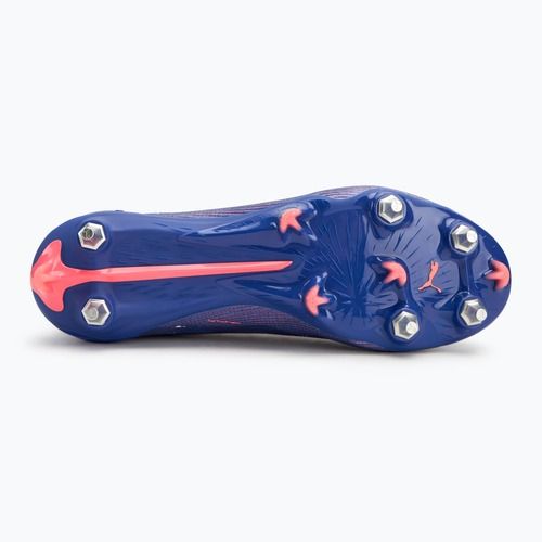 Кросівки футбольні PUMA Ultra 5 Ultimate MxSG lapis lazuli/puma white/sunset glow