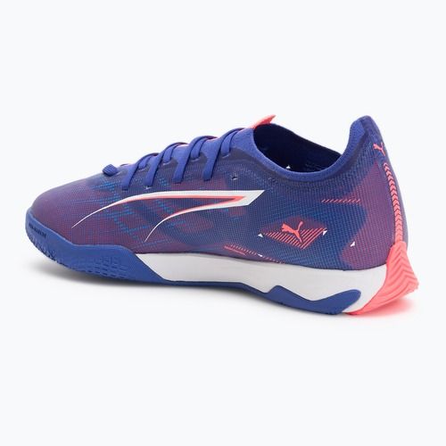 Кросівки футбольні PUMA Ultra 5 Match IT lapis lazuli/puma white/sunset glow