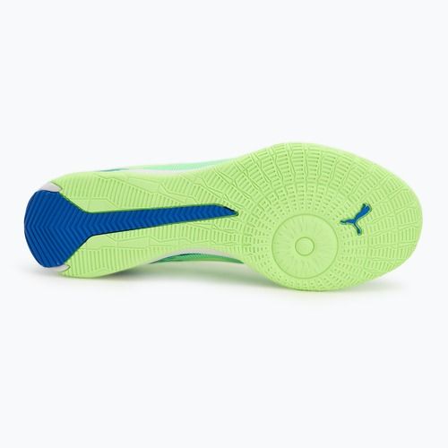 Кросівки футбольні PUMA Ultra 5 Match IT fizzy apple/puma white