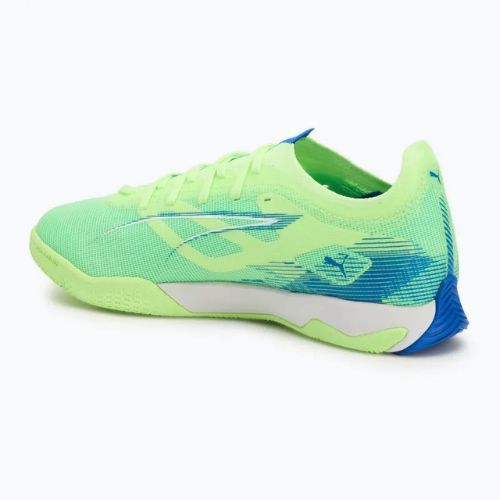 Кросівки футбольні PUMA Ultra 5 Match IT fizzy apple/puma white