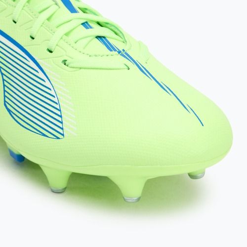 Кросівки футбольні PUMA Ultra 5 Play MxSG fizzy apple/puma white