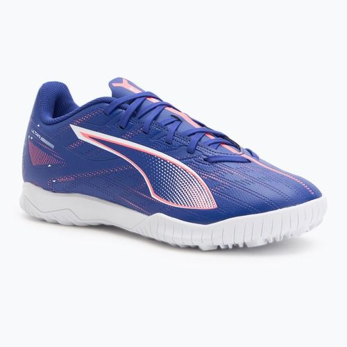 Кросівки футбольні чоловічі PUMA Ultra 5 Play TT lapis lazuli/puma white/sunset gloe