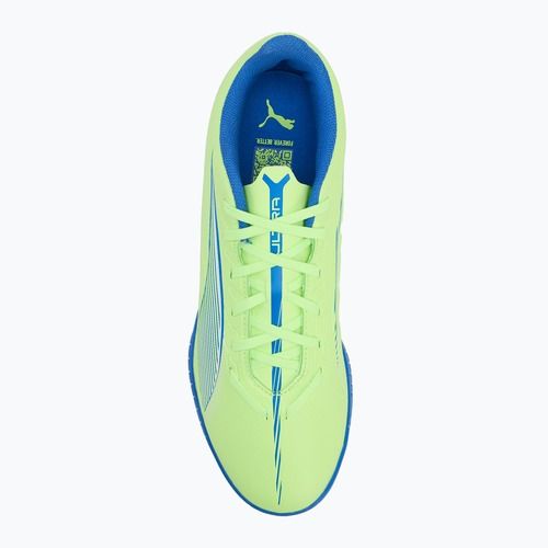Кросівки футбольні чоловічі PUMA Ultra 5 Play TT fizzy apple/puma white