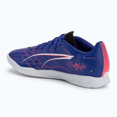 Кросівки футбольні PUMA Ultra 5 Play IT lapis lazuli/puma white/sunset glow