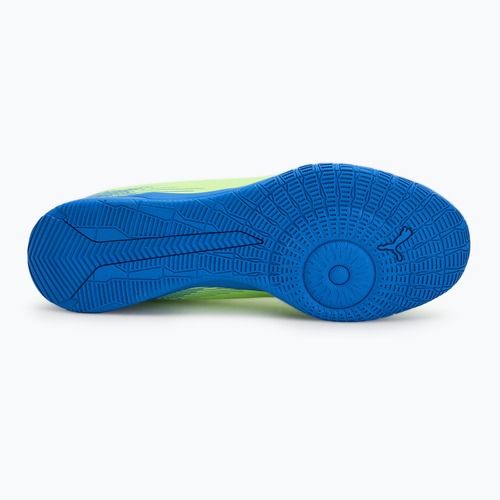 Кросівки футбольні PUMA Ultra 5 Play IT fizzy apple/puma white