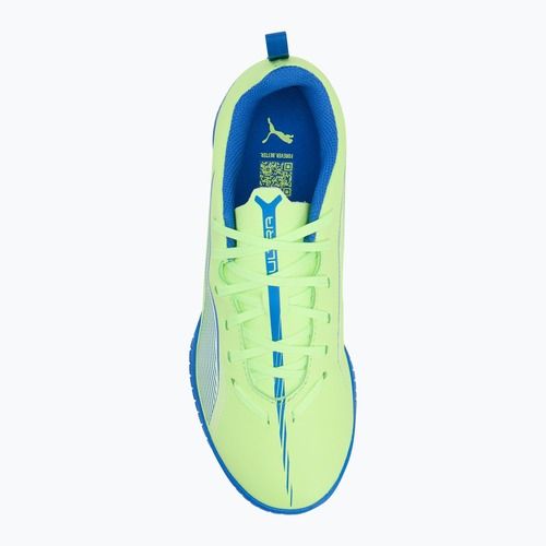Кросівки футбольні дитячі PUMA Ultra 5 Play TT Jr fizzy apple/puma white