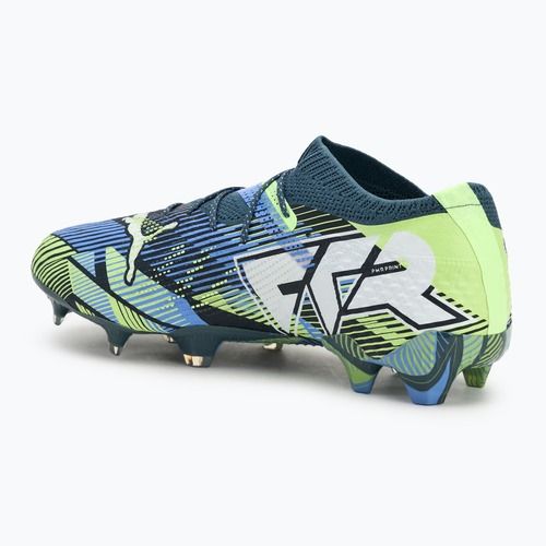 Футбольні бутси PUMA Future 7 Ultimate Low FG/AG сіре небо / білі футбольні бутси PUMA Future 7 Ultimate Low FG/AG сіре небо / білі футбольні бутси