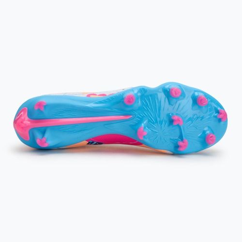 Футбольні бутси PUMA Ultra 5 Match Vol. Up FG/AG FG/AG білі/світло-блакитні