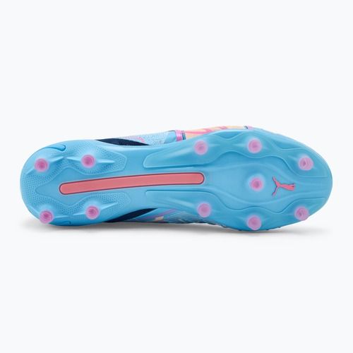 Футбольні бутси PUMA King Ultimate Vol. Up FG/AG сині, що світяться