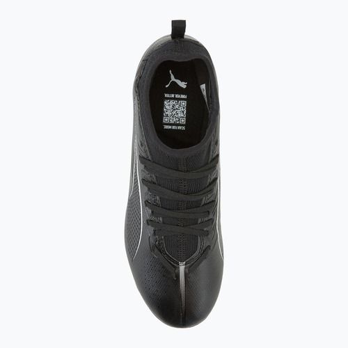 Кросівки футбольні дитячі PUMA Ultra 5 Match FG/AG Jr puma black/puma white