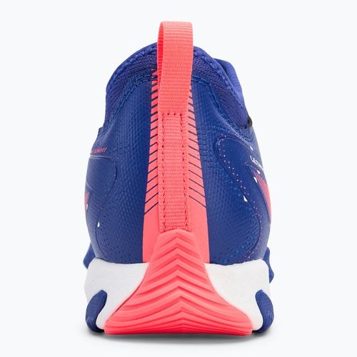 Дитячі футбольні бутси PUMA Ultra 5 Match It + Mid Jr лазуровий лазур / пума білий / захід сонця