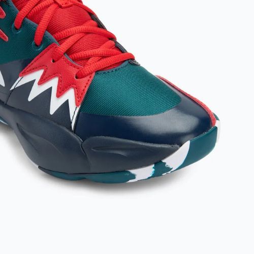 Кросівки баскетбольні чоловічі PUMA Genetics club navy/cold green/for all time red