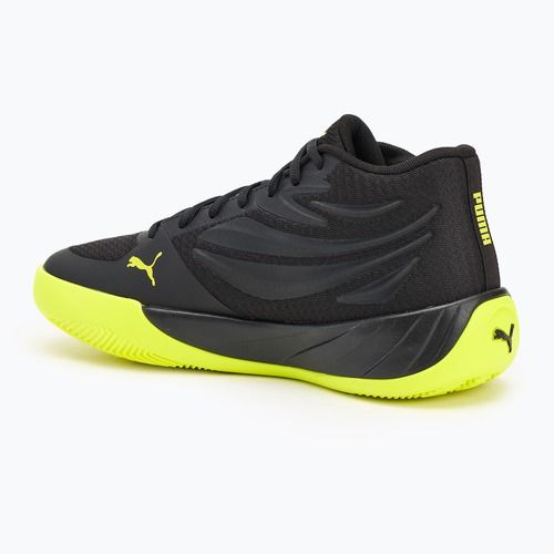 Чоловічі баскетбольні кросівки PUMA Court Pro puma чорний / електричний лайм