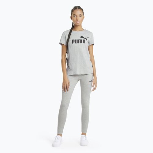 Футболка жіноча PUMA ESS Logo light gray heather