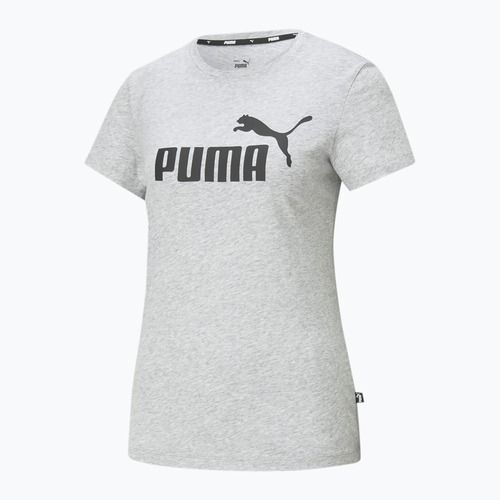 Футболка жіноча PUMA ESS Logo light gray heather