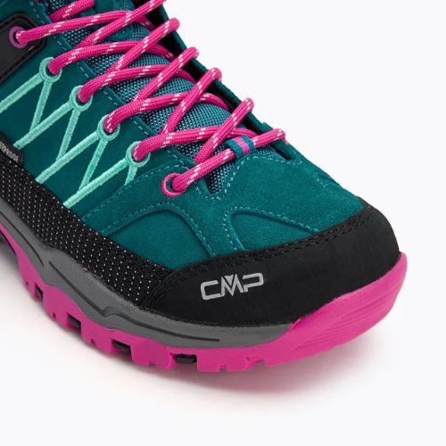 Черевики трекінгові дитячі CMP Rigel Mid lake / pink fluo