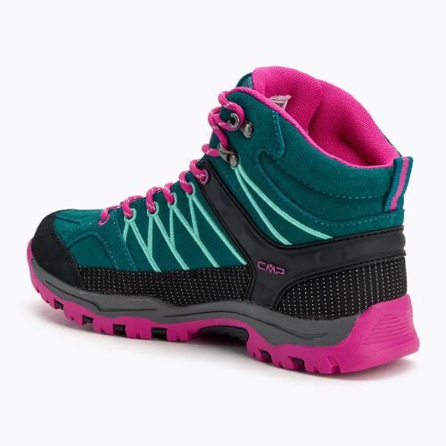 Черевики трекінгові дитячі CMP Rigel Mid lake / pink fluo
