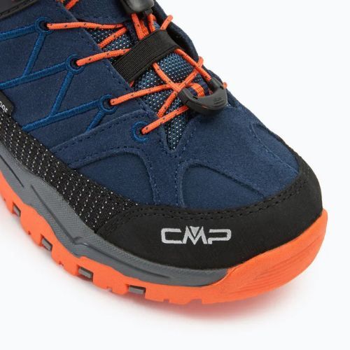 Черевики трекінгові дитячі CMP Rigel Low Wp b.blue / arancio