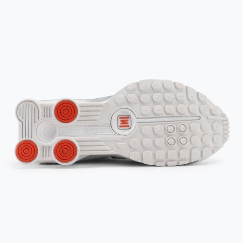 Кросівки жіночі Nike Shox R4 Shox R4 white/metalicsilver/max orange