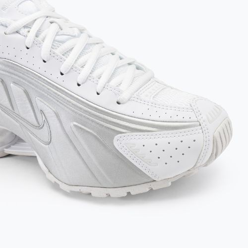 Кросівки жіночі Nike Shox R4 Shox R4 white/metalicsilver/max orange