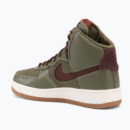 Кросівки жіночі Nike Air Force 1 Sculpt Wild medium olive/earth phantom gum/medium brown