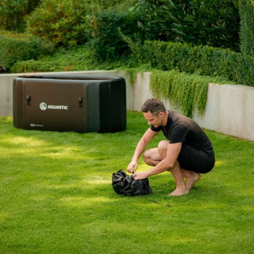 Коврик для переодягання AQUASTIC Wintstick Bag чорний