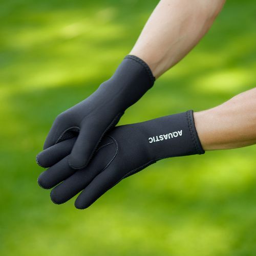 Рукаваці неопренові AQUASTIC Wintstick Gloves 3 мм чорний