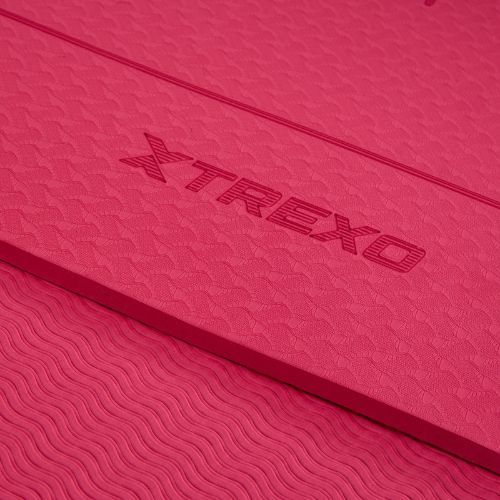 Килимок для тренувань TREXO TXO-B4Z002-PK 6 мм рожевий