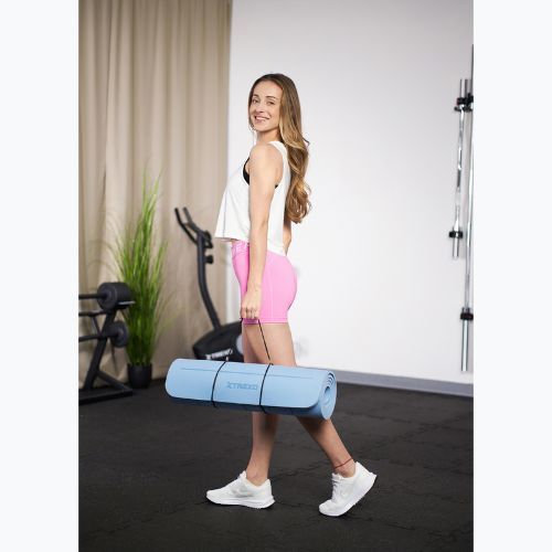 Килимок для тренувань XTREXO TXO-B4Z002-BL 6 мм блакитний